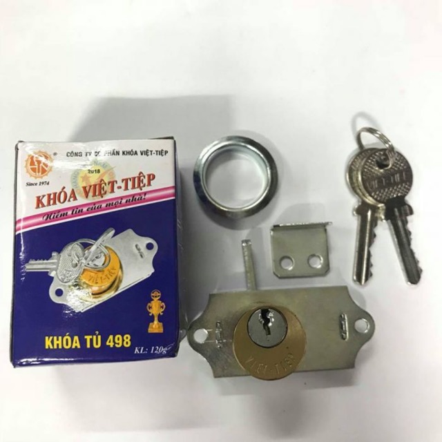 Khoá tủ Việt Tiệp 498 | Shopee Việt Nam